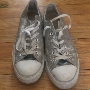 Sequin Converse Size 10!